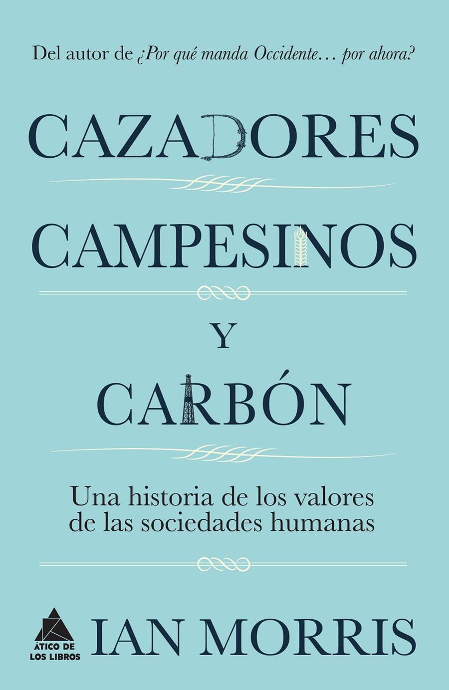 CAZADORES CAMPESINOS Y CARBON | 9788416222216 | MORRIS, Ian