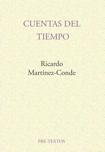 CUENTAS DEL TIEMPO | 9788481910254 | MARTINEZ-CONDE, RICARDO