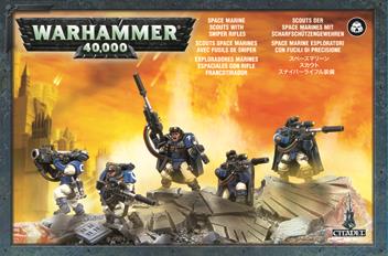 SPACE MARINES SCOUTS WITH SNIPER RIFLES | 5011921112197 | GAMES WORKSHOP