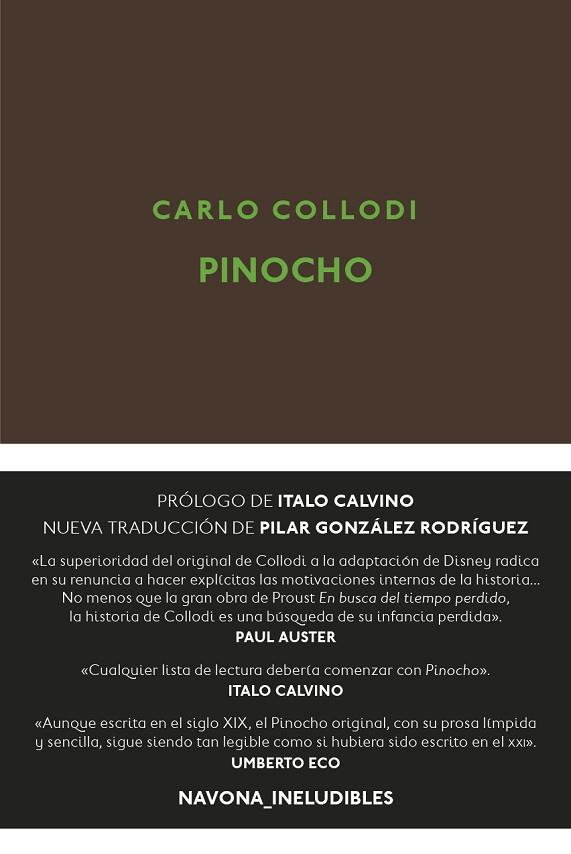 Pinocho | 9788417978327 | CARLO COLLODI