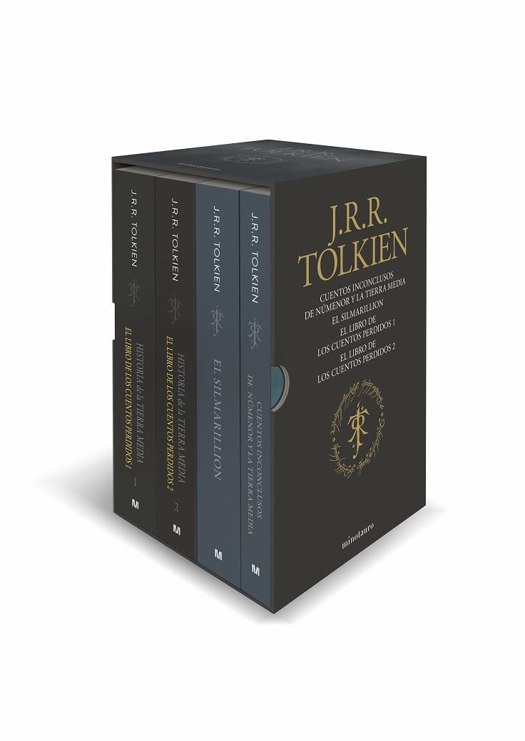 Estuche Tolkien 02 Silmarillio, Cuentos Inconclusos Historia Tierra Media 01 & 02 | 9788445018408 | J. R. R. Tolkien