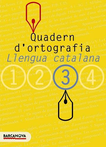 QUADERN D'ORTOGRAFIA LLENGUA CATALANA 3 ESO | 9788448917128 | CLOTA GARCIA, DOLORS/GUILLAMON VILLALBA, CARME