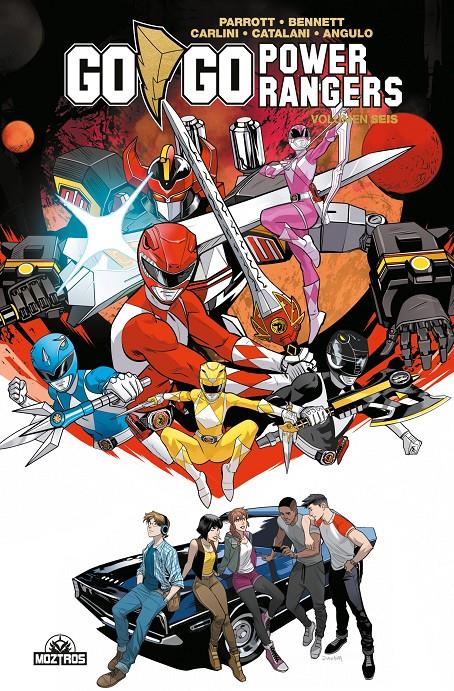 GO GO POWER RANGERS 06 | 9788418955884 | RYAN PARROT - BENNET - CARLINI - CATALANI - ANGULO