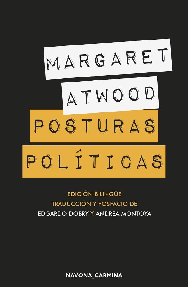 POSTURAS POLITICAS | 9788417978136 | MARGARET ATWOOD