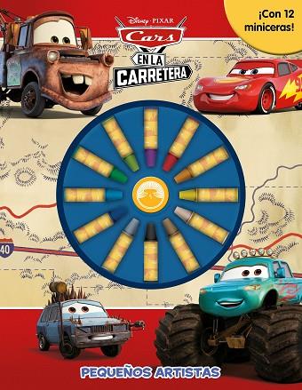 Cars en la carretera Pequeños artistas | 9788419547217 | Disney