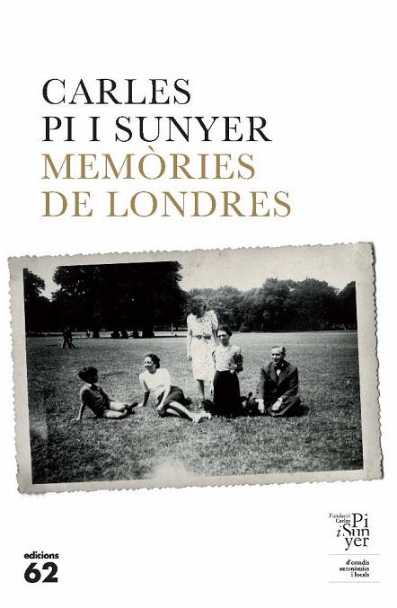 MEMORIES DE LONDRES | 9788429766295 | PI I SUNYER, CARLES