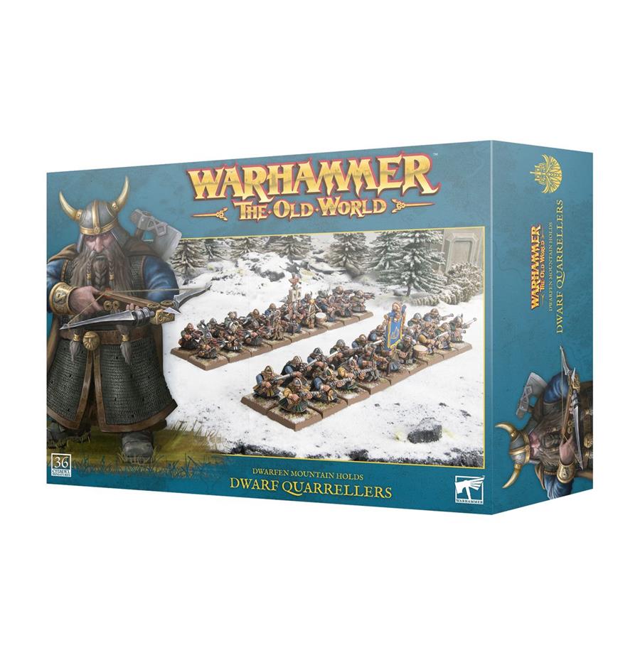 DWARFEN MOUNTAIN HOLDS:DWARF QUARRELLERS | 5011921206797 | GAMES WORKSHOP