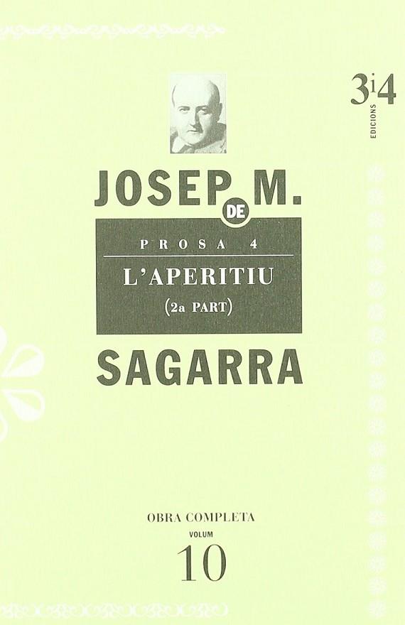 JOSEP MA SEGARRA. OBRA COMPLETA PROSA 4 | 9788475026381 | SEGARRA, JOSEP Mª