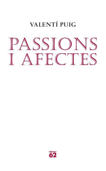 PASSIONS I AFECTES | 9788429760569 | VALENTI PUIG