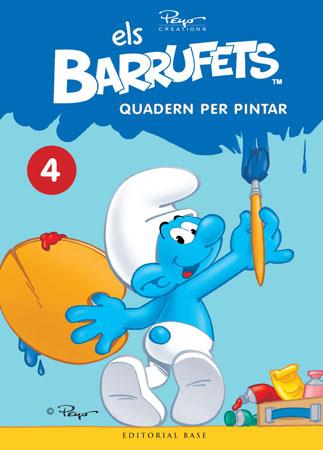 ELS BARRUFETS QUADERN PER PINTAR 04 | 9788415267072 | PEYO