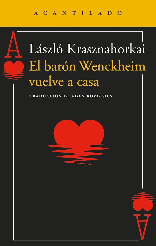 EL BARON WENCKHEIM VUELVE A CASA | 9788419958204 | LAZLO KRASZNAHORKAI