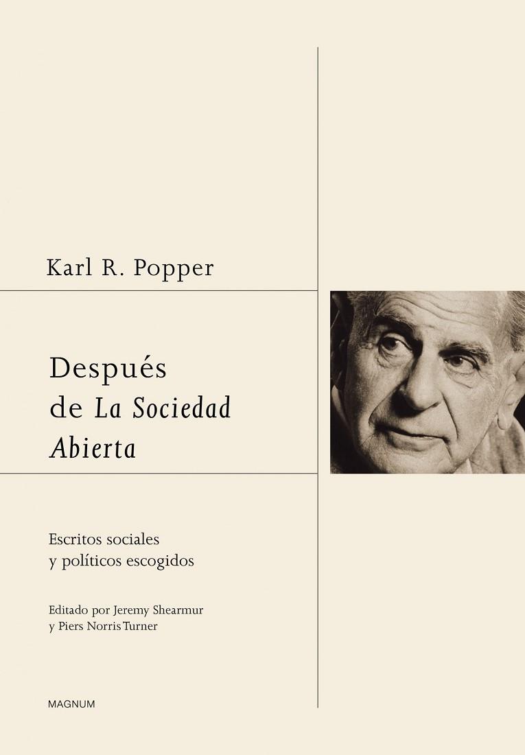 DESPUES DE LA SOCIEDAD ABIERTA | 9788449323584 | POPPER, KARL R.