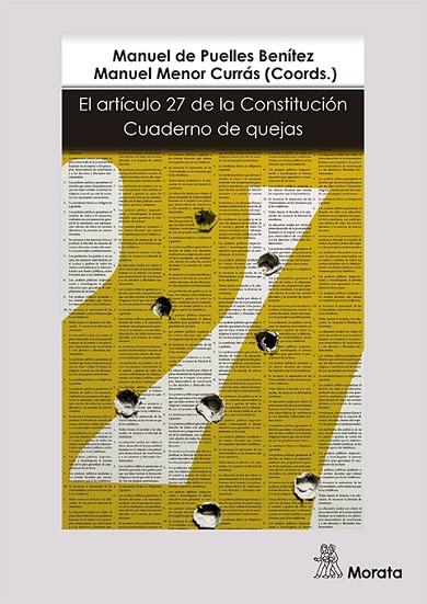 EL ARTICULO 27 DE LA CONSTITUCION | 9788471128805 | MANUEL DE PUELLES BENITEZ