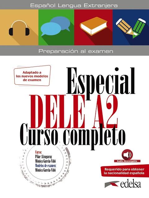 ESPECIAL DELE A2 CURSO COMPLETO | 9788490817193 | VVAA