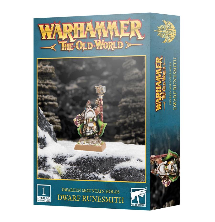 DWARFEN MOUNTAIN HOLDS: DWARF RUNESMITH | 5011921206773 | GAMES WORKSHOP