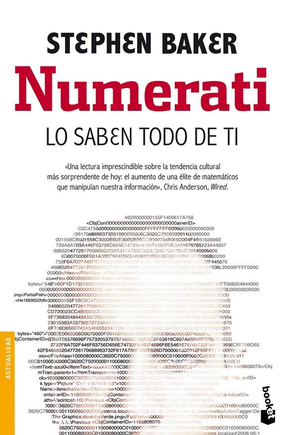 NUMERATI. LO SABEN TODO DE TI | 9788432251047 | BAKER, STEPHEN