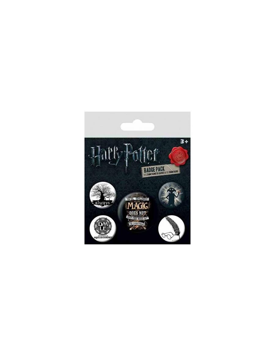 PACK CHAPAS HARRY POTTER | 5050293805313 | VVAA