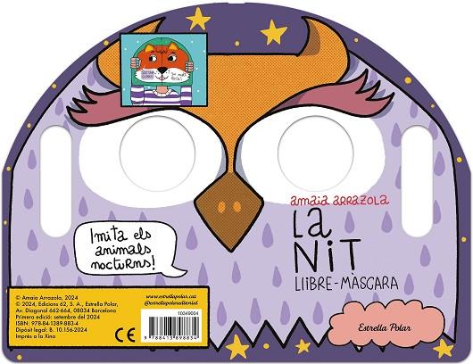 La nit Llibre mascara | 9788413898834 | Amaia Arrazola