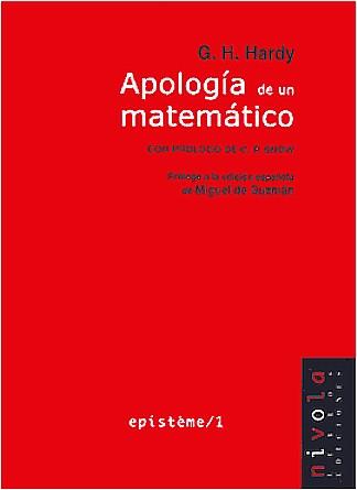 APOLOGIA DE UN MATEMATICO | 9788493071905 | HARDY, G.H.