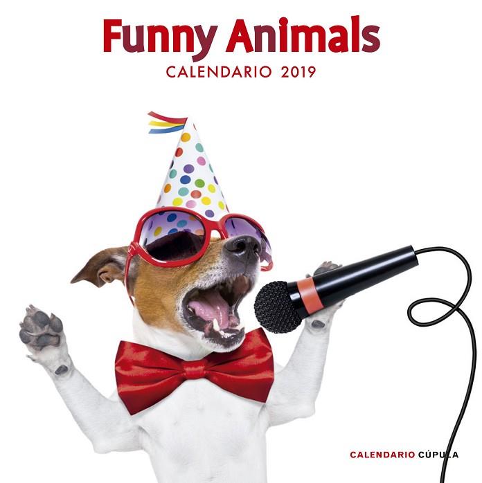 FUNNY ANIMALS CALENDARIO 2019 | 9788448024697 | VVAA