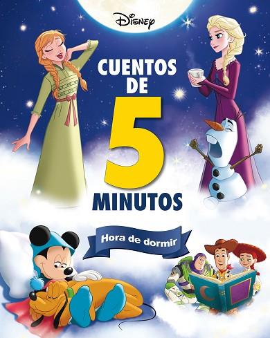 Disney Cuentos de 5 minutos Hora de dormir | 9788419547057 | Disney