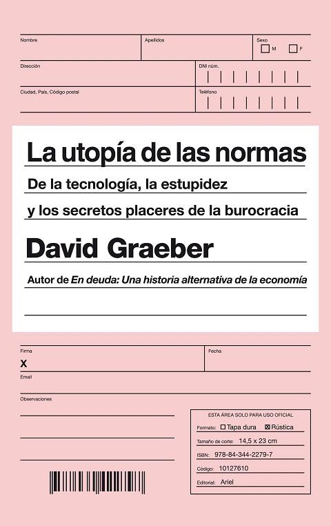 LA UTOPIA DE LAS NORMAS | 9788434422797 | DAVID GRAEBER