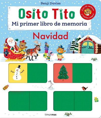 OSITO TITO MI PRIMER LIBRO DE MEMORIA NAVIDAD | 9788408287506 | BENJI DAVIES