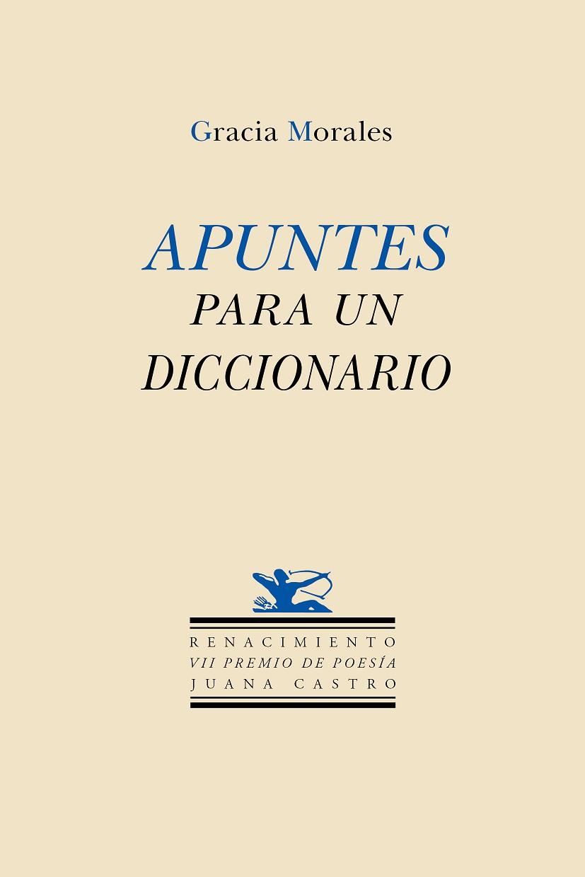 Apuntes para un diccionario | 9788418387630 | GRACIA MORALES