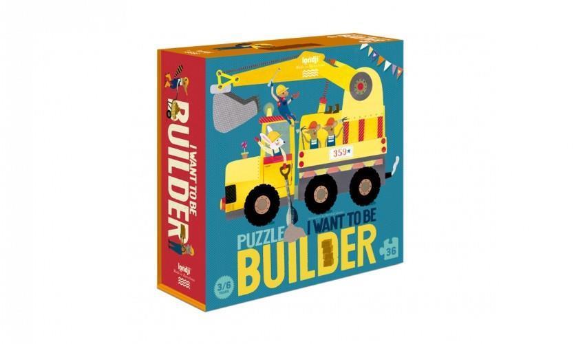 PUZZLE I WANT TO BE BUILDER | 8436530168736 | LONDJI