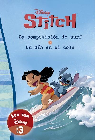 Leo con Disney Un dia en el cole y La competicion de surf | 9788419487216 | Disney