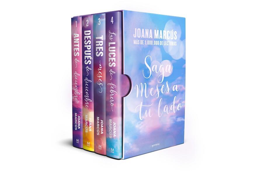 SAGA MESES A TU LADO ESTUCHE 4 VOLUMENES | 9788410050907 | JOANA MARCUS