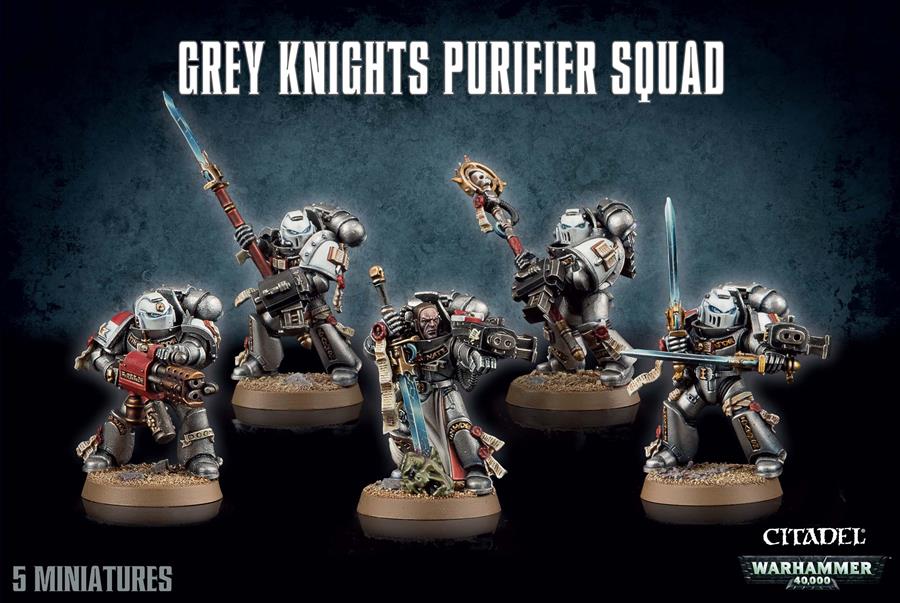 GREY KNIGHTS PURIFIER SQUAD | 5011921053551 | GAMES WORKSHOP