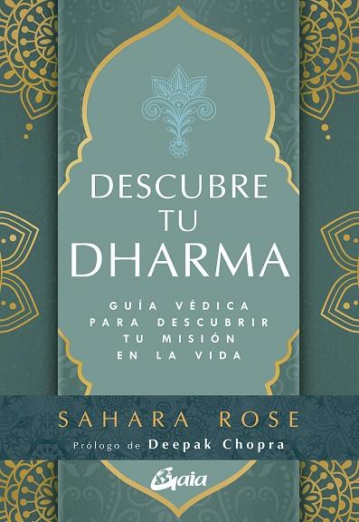 DESCUBRE TU DHARMA | 9788484459743 | SAHARA ROSE KETABI