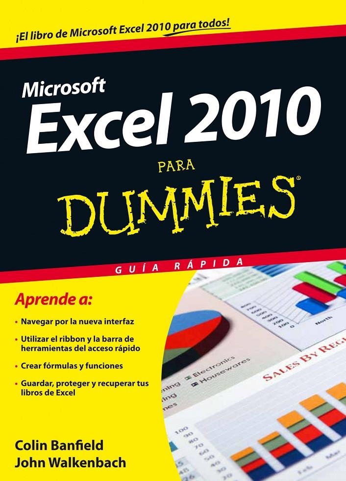 EXCEL 2010 PARA DUMMIES | 9788432921278 | BANFIELD, COLIN & WALKENBACH, JOHN