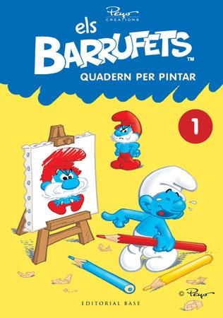 ELS BARRUFETS QUADERN PER PINTAR 01 | 9788415267041 | PEYO