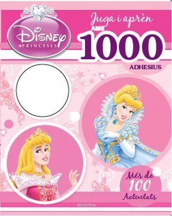 PRINCESES DISNEY JUGA I APREN AMB 100 ADHESIUS | 9788499324128 | DIVERSOS AUTORS