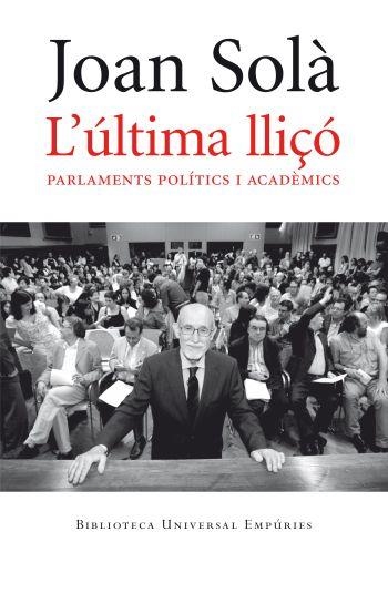 ULTIMA LLIÇO, L' | 9788497876810 | JOAN SOLA