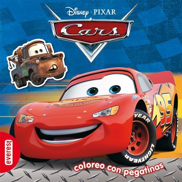 CARS - COLOREO CON PEGATINAS | 9788444161747 | WALT DISNEY COMPANY