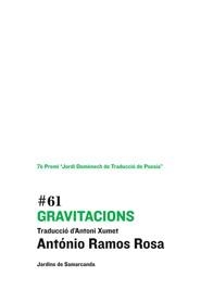 GRAVITACIONS | 9788497664158 | RAMOS ROSA, ANTONIO