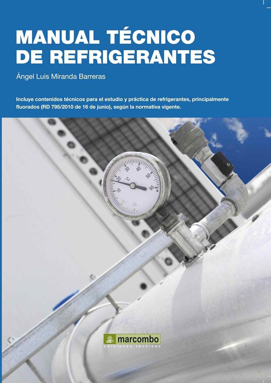 MANUAL TECNICO DE REFRIGERANTES | 9788426717696 | MIRANDA BARRERAS, ANGEL