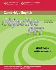 OBJECTIVE PET FOR SCHOOLS WORKBOOK | 9780521732710 | LOUISE HASHEMI & BARBARA THOMAS