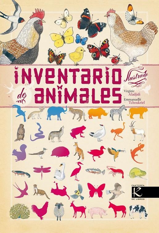 INVENTARIO ILUSTRADO DE ANIMALES | 9788415250333 | ALADJIDI/TCHOUKRIEL