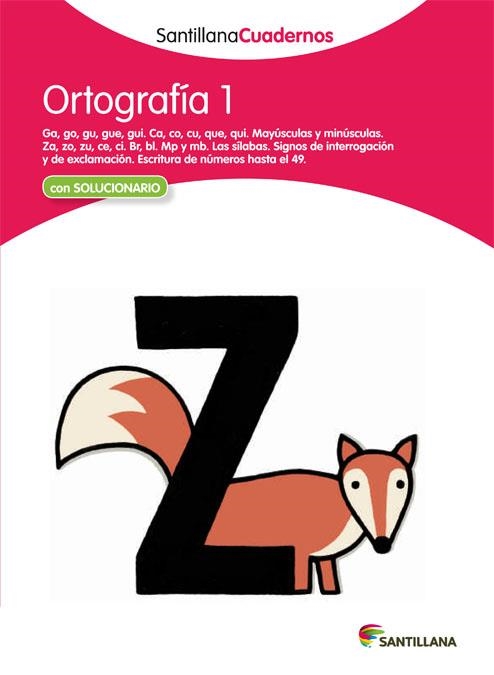 ORTOGRAFIA 1 (CAST.) | 9788468012209 | SANTILLANA CUADERNOS