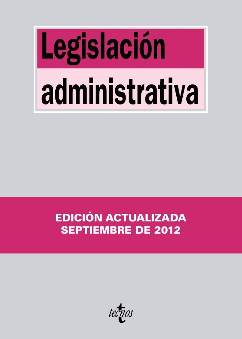 LEGISLACION ADMINISTRATIVA | 9788430955589 | VV.AA.