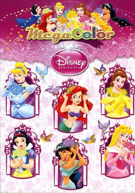 PRINCESAS MEGACOLOR | 9788499513256 | DISNEY