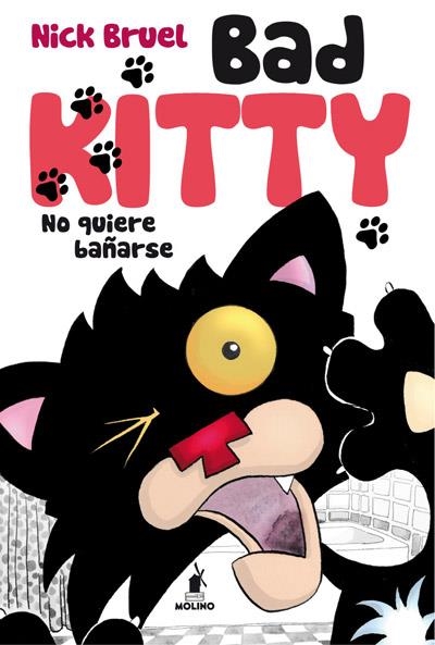 BAD KITTY NO QUIERE BAÑARSE | 9788427203266 | BRUEL, NICK