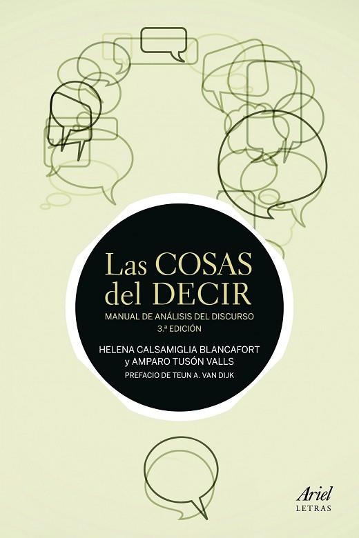 LAS COSAS DEL DECIR | 9788434405691 | CALSAMIGLIA, HELENA / TUSON, AMPARO