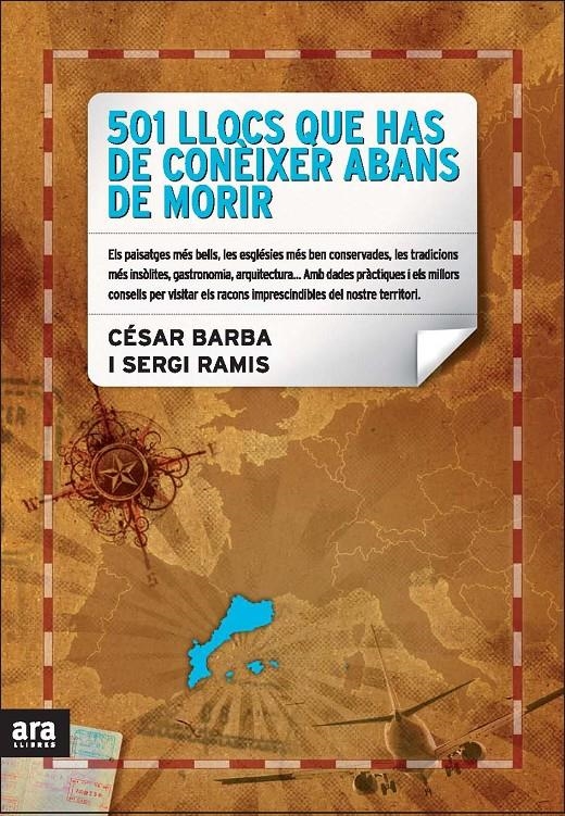 501 LLOCS QUE HAS DE CONEIXER ABANS DE MORIR | 9788492552054 | BARBA, CESAR/RAMIS, SERGI