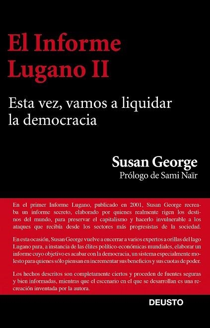 EL INFORME LUGANO II | 9788423413447 | GEORGE, SUSAN