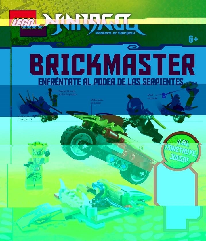 LEGO NINJAGO BRICKMASTER ENFRENTATE AL PODER DE LAS SERPIENTES | 9788448834845 | VVAA